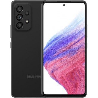 SmartPhone Samsung Galaxy A53 5G 128GB 6GB RAM Dual SIM Awsome Black + folie protectie Display