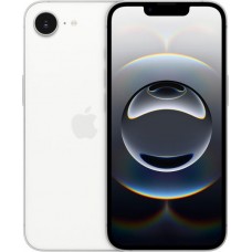 Apple iPhone 16e 256GB 5G Dual SIM White + folie protectie Display