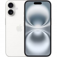 Apple iPhone 16 128GB 5G Dual SIM White + folie protectie Display