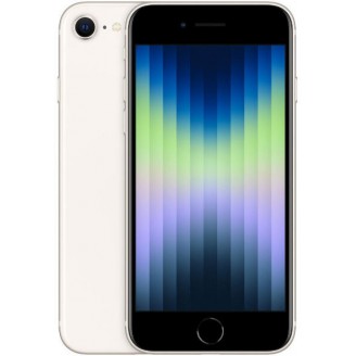 SmartPhone Appple iPhone SE 2022 128GB Starlight + Folie protectie Display