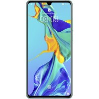 SmartPhone Huawei P30 128GB Dual SIM Aurora Blue +Folie Protectie Display